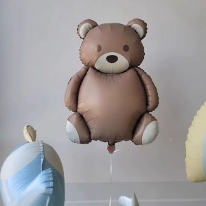 Baby 100 Days Old One Year Old Layout New Arrival Frosted Cream Cake Aluminum Film Balloon Kids Birthday Party Decorations