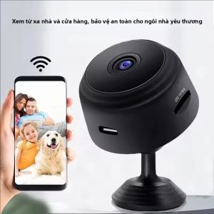 Camera Mini A9 WiFi 1080P HD Bảo Mật Không Dây Tầm Nhìn Ban Đêm Đầu Ghi Video Giám Sát Nhà Thông Minh IP Cam