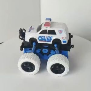 Police Truck Inertia SUV Car Truck Toys Friction Power Vehicles Truck Toys For Kids Lootbag Filler / Paninda
