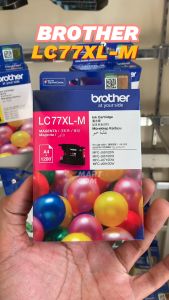 ตลับหมึกอิงค์เจ็ท Brother  LC-77XL M  ปริมาณการพิมพ์ 1200 หน้า 5% บนกระดาษขนาด A4