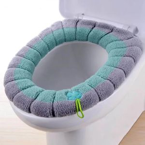 1pcs Toilet Cover Toilet Seat Cover Pads with Handle Toilet Lid Cover Cushion Thicker Bathroom Soft Toilet Seat Cover Soft Thick