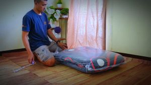 Kasur Busa ROYAL Lipat Tebal Motif Elegan Premium karpet import LP