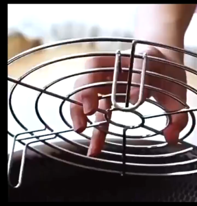 Tatakan Panci Kukus Stainless Steel / Alas Panci Steam Makanan / Tatakan Alat Kukus Serbaguna