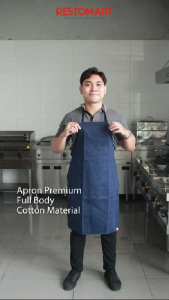 Apron Premium / Celemek RESTOMART Cotton Drill (1394283)(F0)