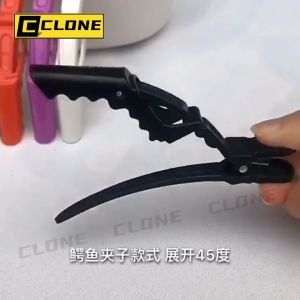Salon Professional Tool: Crocodile Clip Hair Styling Partition Clip