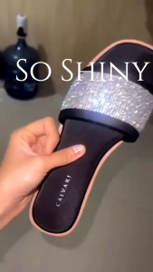 CALVARI - HOLLY Sandal Wanita Korea Teplek Casual Kekinian Size 36 - 40 Sendal Flat Cewek Kasual