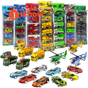 I know 6 Pieces/set Small Car Model Pull Back Toy Kids Birthday Gift