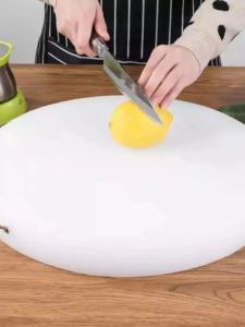 Food Grade Plastic Cutting Board Kitchen Use Antibacterial round Chopsticks Board Meat Cutter Board Antimicrobial Chopping Board