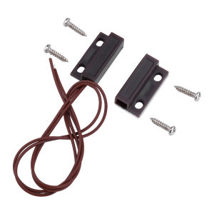 MC-38 Magnetic Door Window Sensor Detector Compact Easy Install Normally Closed or Open for Home Security Alarm System