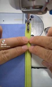 S518L Tapak Zip Sorok Mesin Industri / Invisible Zipper Foot Industrial Machine