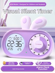 Children and Students Study Silent Visual Time Management Timer