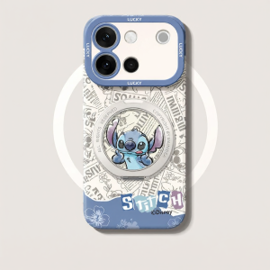 Magnetic Full-Coverage Protective Shell With Stand Support Anti-Drop Lens Protection Silicone