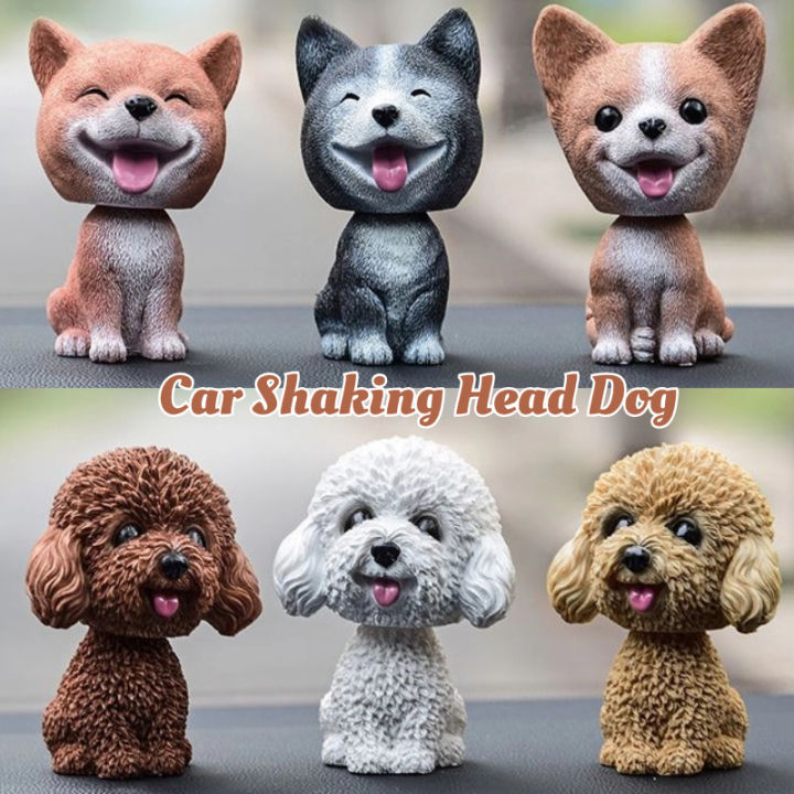 Shaking Head Dog Toy Car Interior Dashboard Doll Cute Nodding Decor