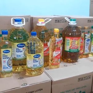 Chai 1L - Dầu Ăn Simply Đậu Nành Simply Gạo Lứt Neptune Light Meizan Cái Lân