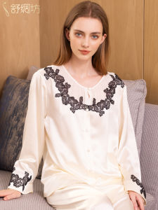 SHUCHOUFANG | Heavyweight Silk Lace Sleepwear Women