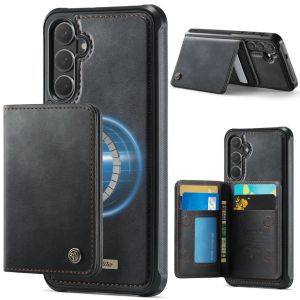 Business Style Detachable Magnetic Leather Wallet Case For Samsung Galaxy S26 Ultra S25 Edge S24 Plus S23 S22 A17 A56 A57 Cover