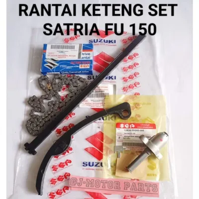 RANTAI KETENG SET SATRIA FU 150 KARBU LIDAH TENSIONER FU TONJOKAN KETENG SATRIA FU