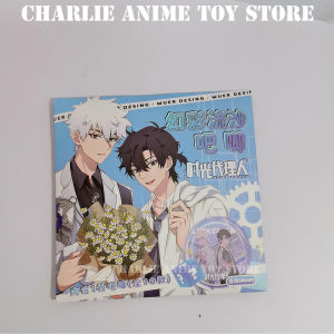 Bandai | Anime Link Click Brooches Blind box Cheng Xiaoshi/ Lu Guang/Qiao Ling Pins Cartoon Liquid starlight Cosplay Badge for Decoration