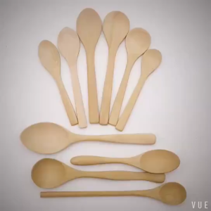 Japanese Style Wooden Spoon Soup Spoon 乌檀木禾木勺子汤勺