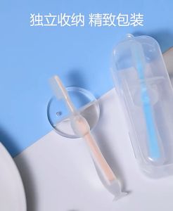 Bàn chải đánh răng silicon cho bé / Bàn chải đánh răng cho bé 10.000 sợi lông siêu mềm