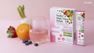 อร่อย สดชื่น ดื่มได้ทุกวัน กับ กิฟฟารีน อินนูลิน ไฮท์ ไฟเบอร์ ดริ๊งค์ มีพรีไบโอติก ไฟเบอร์สูง ใยอาหารสูง 10000 มก./ซอง ผสมผสานสารสกัดธรรมชาติจากผักและผลไม้ 20 ชนิด เพิ่มกากในระบบทางเดินอาหาร ช่วยกระตุ้นการขับถ่าย l Giffarine Inulin High Fiber Drink