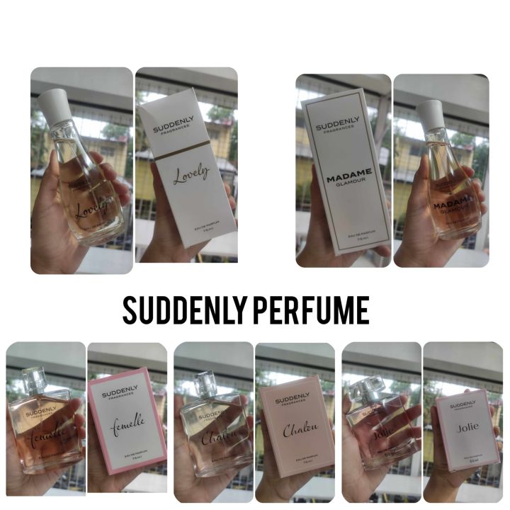 Suddenly femelle perfume smells like hot sale