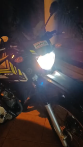 1Pcs H4 LED Motorcycle Headlight T19 P15D LED CSP Lens Dual Color White Yellow Hi Lo Beam Motorbike Scooter Running Light