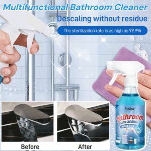 Multifunction Bathroom Cleaner Toilet Stain Remover Foam Cleaning Spray Tile Glass Sink Scale Dirt Remover