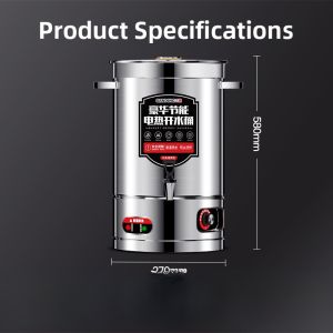 SanDing Electric Stainless Steel Hot Water Barrel Commercial Boiling Water Insulation Barrel Postpartum Herbal Tea Boiler
