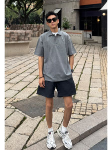OUMULONG | Advanced Cleanfit Styling Polo Shirt Black