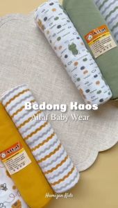 3 Pcs Bedong Bayi Kaos Katun Lembut Altaf Baby Wear