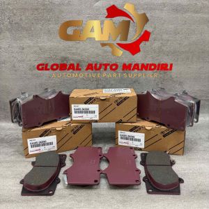 Brake Pad/ Kampas Rem Depan Frt Toyota New Fortuner  VRZ- Hilux Revo tahun 2016 up 04465-0K090 (1set depan LH/RH)
