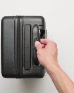 Herschel Supply กระเป๋าเดินทาง กระเป๋าเดินทางล้อลาก กระเป๋าเดินทางลาก ล้อ Hinomoto 4 ล้อคู่ ล้อหมุน 360 องศา TSA Lock รุ่น Heritage™ Hardshell Luggage | Large Carry On 43L - Shadow Pixel Lime Punch ( 11198-06649-OS )