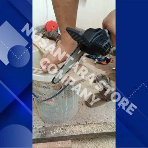 COD KNIFEZER Mesin Gergaji Potong Kayu Rantai Cordless Mini Chainsaw 21V 4 Inch 550W D260489