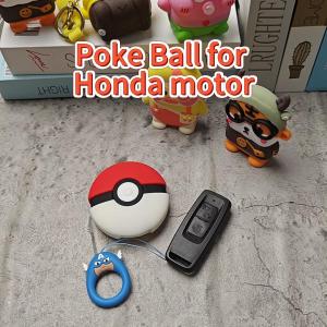 โคเวอร์ Pokeball การ์ตูนสำหรับ Honda Vision Pcx160 Vario160 Scoopy2023 Click 125/160 SH Mode ปลอกรีโมตไร้กุญแจ