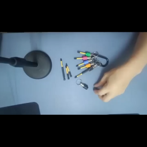 DEWALT XCP3 Power Drill Hex Shank Bit Keychain Holder Sleeve Max Fit Phillips #2 S2 PZ1 PZ2 PH2