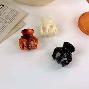 12pcs Jedai Ori Bangkok Jumbo 5cm cakar 5 Roche Ornament Jepitan Rambut Pumpkin Interlock Hair Claw Clips