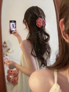 Kẹp Tóc Hoa Phong Cách Trung Hoa Mới Dành Cho Nữ Kẹp Tóc Cá Mập Phụ Kiện Tóc Nửa Đầu Kẹp Tóc Sau Đầu Kẹp Tóc Thời Trang