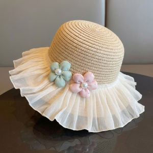 ENEN | Breathable Sun-Protection Straw Hat For Girls