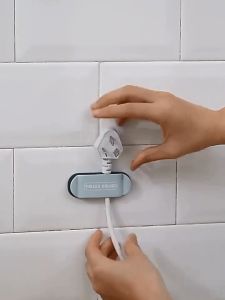 Nẹp Dây Điện Treo Phích Cắm Dán Tường