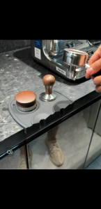 Gemilai‘s coffee press powder pad anti slip and heat-insulating flat silicone pad a must-have press powder pad for baristas