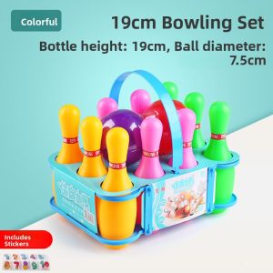 Luminous Bowling Set for Children Indoor Outdoor Baby Ball Games Parent Child Interaction Kindergarten Toy Educational Equipment