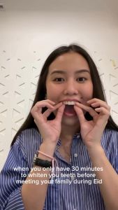 KLAR Teeth Whitening Mask | Whitening Teeth Strips Untuk Memutihkan Gigi Tanpa Ngilu [14 Sachet]