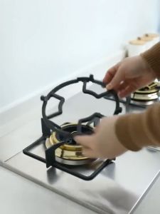 Tatakan Kompor Alas Kompor Agar Rata Tutup Penyangga Kompor Tungku Kompor Gas Dudukan Kompor Besi