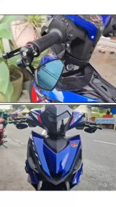 MOTORCYCLE UNIVERSAL SIDE MIRROR CNC RIZOMA