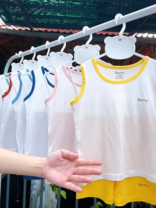 Bộ ba lỗ phối viền BENTY basic chất mềm mịn đồ bộ trẻ em cao cấp cho bé trai bé gái