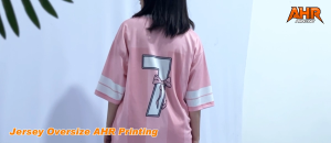 (BISA COD) Jersey Streetwear Oversize Coquette Ribbon Korean Style Number 7 / Futsal / Voly / Tenis Pink & White / Balet / Jersey Custome Nama dan Nomor