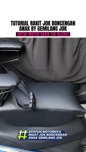 GEMILANG Jok Boncengan Anak Motor Vario 110 Pgm Fi