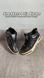 PINKEY F007 Sepatu Pria Sneakers Kasual Premium Quality Sporty Kekinian