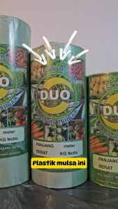 Plastik Mulsa Merk DUO Rol Kecil 1/2 Rol Besar
